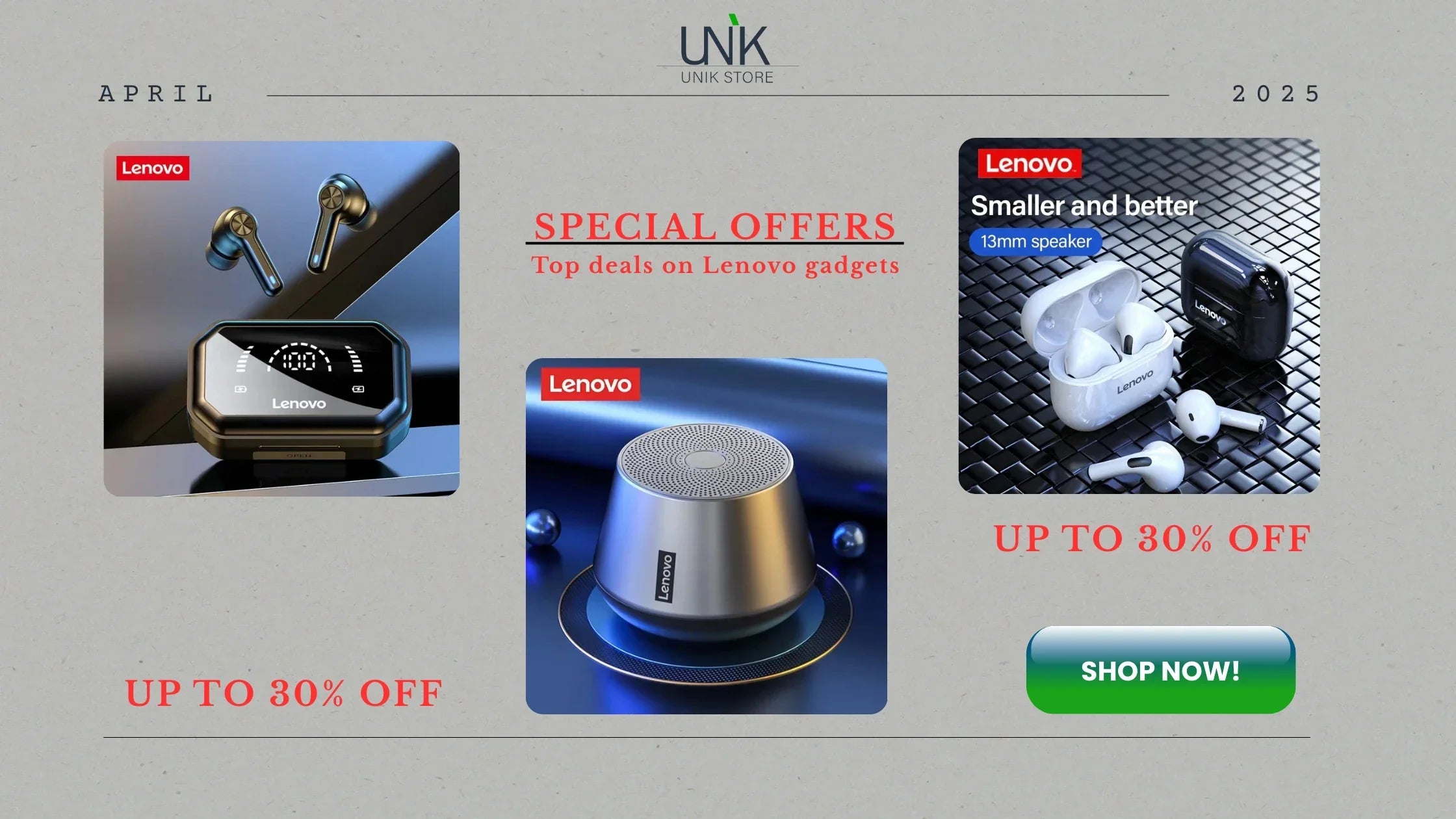 Special Offer - Unik Store