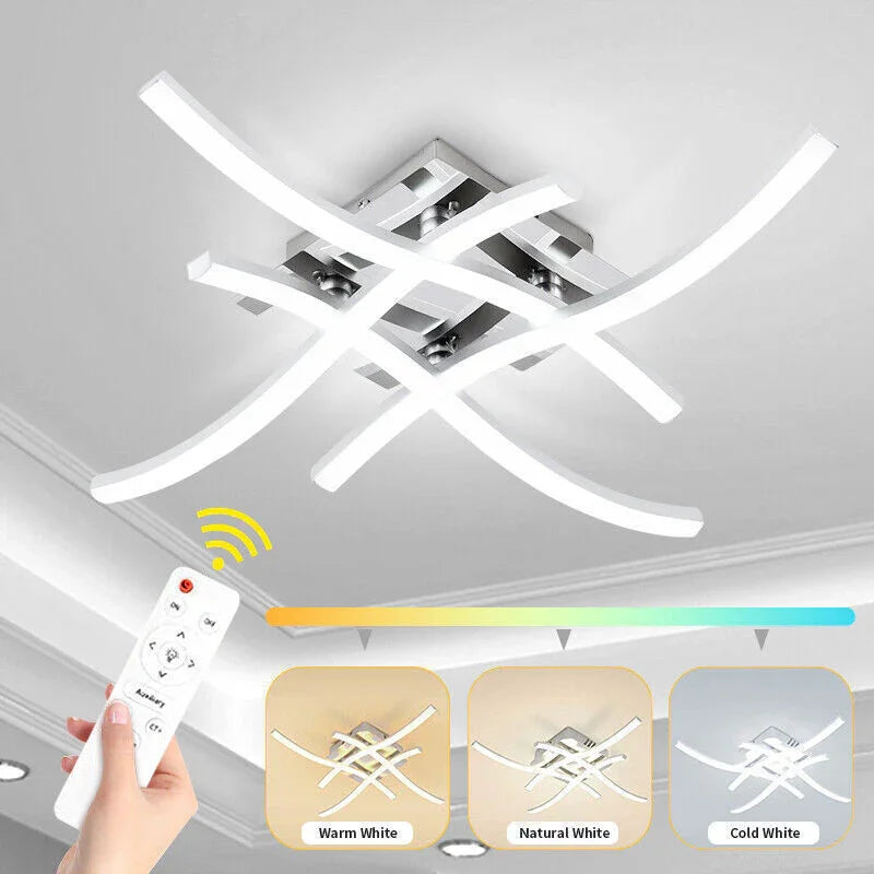 Modern Ceiling Light Sleek | Led Edition Model - Home & Garden > Lighting | Christmas Decor (View 11)