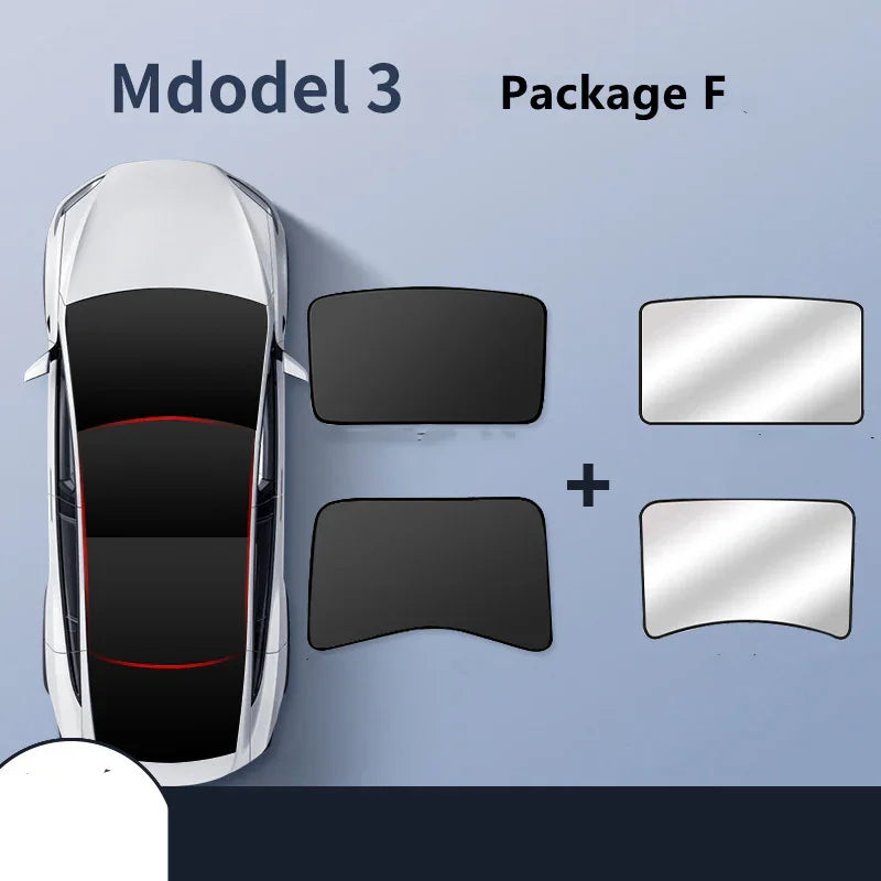 Car Sunroof Sunshade Sunscreen Heat Insulation Artifact - Exterior Accessories | Accessory Elegant (View 11)