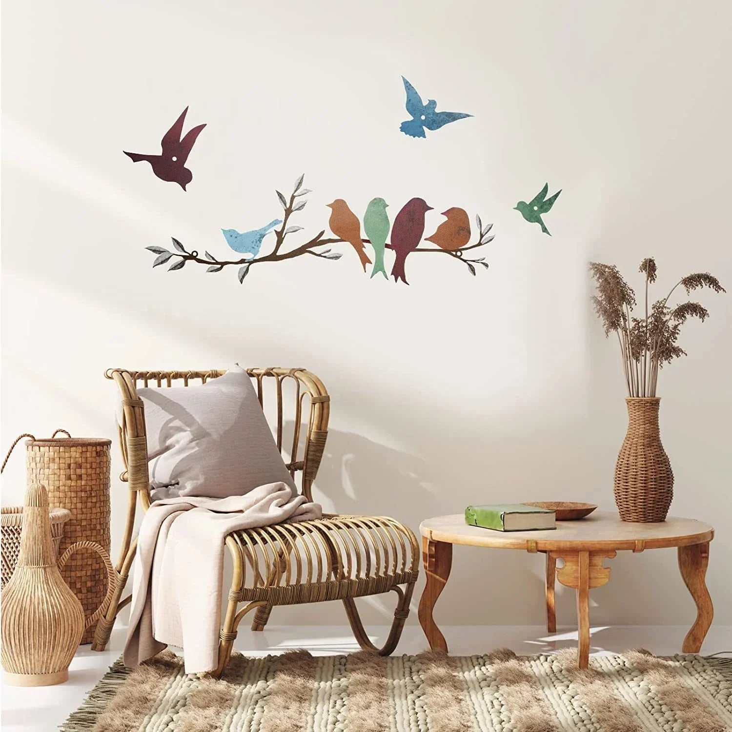 Bird Branch Wall Decoration Mounted | Bundle Series - 0 | Bird Branch