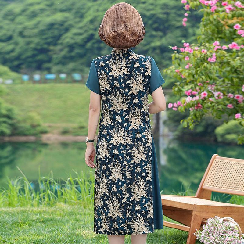 Womens Clothes Summer Cloud Brocade Improved Cheongsam - Women's Clothes and Accesories | Accessory Clothes (View 2)