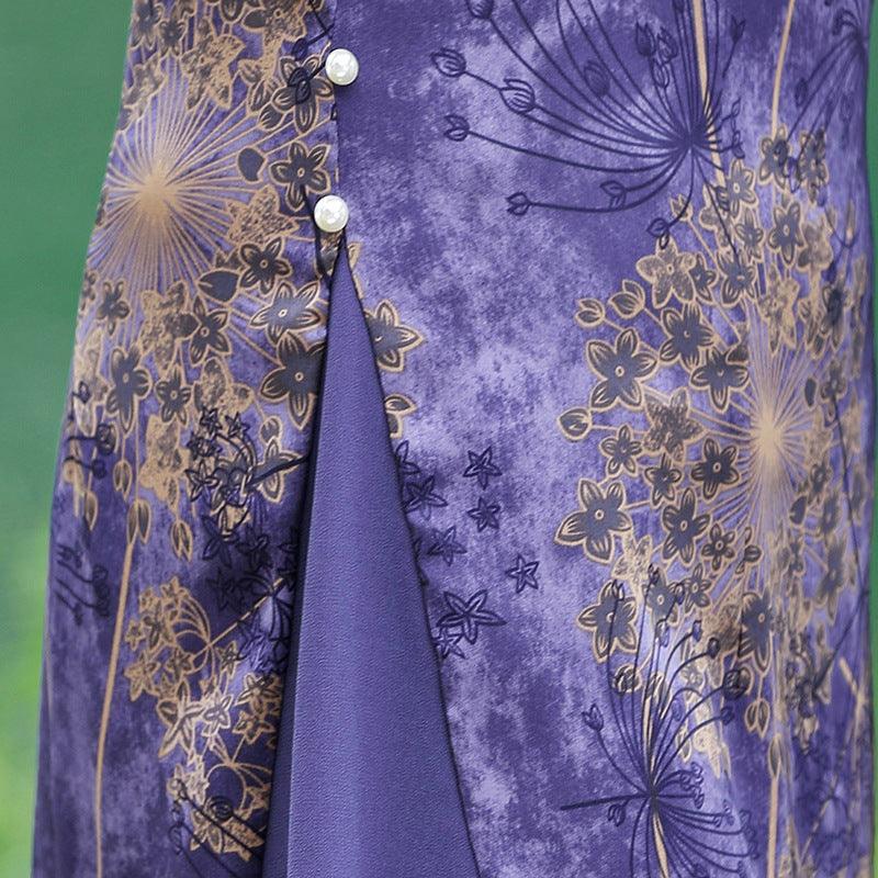 Womens Clothes Summer Cloud Brocade Improved Cheongsam - Women's Clothes and Accesories | Accessory Clothes (View 4)