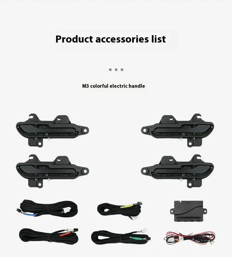 Applicable Y3 Electric Door Handle Modification - Exterior Accessories | applicable door (View 2)