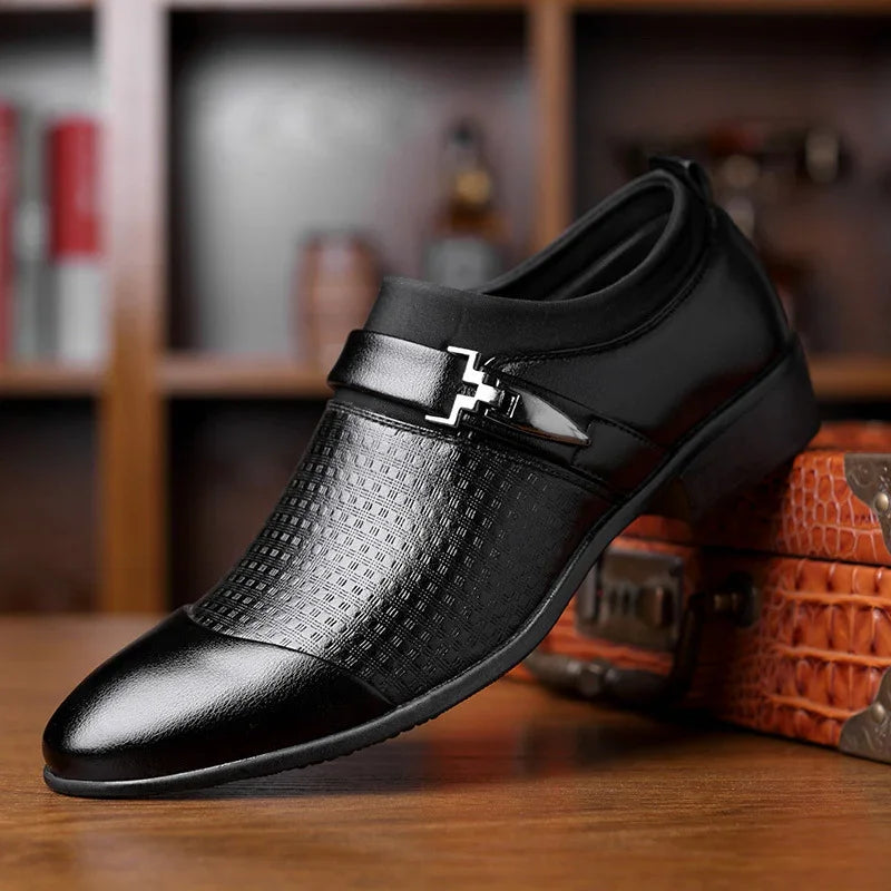 Business Formal Wear Mens Shoes | Leather Charger - Electronics > Power | Accessory Business