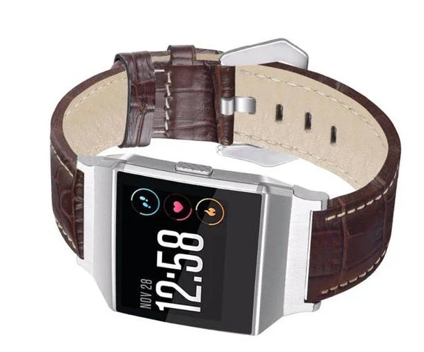 Luxury Fitbit Ionic Strap | Leather Model Gauge - Product | Leather Luxury