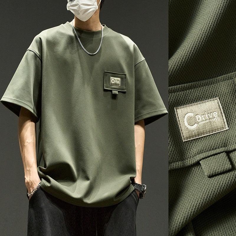 Waffle Short Sleeve Men Clothing Summer American Style - Men's Clothing & Accessories | Short Waffle (View 10)