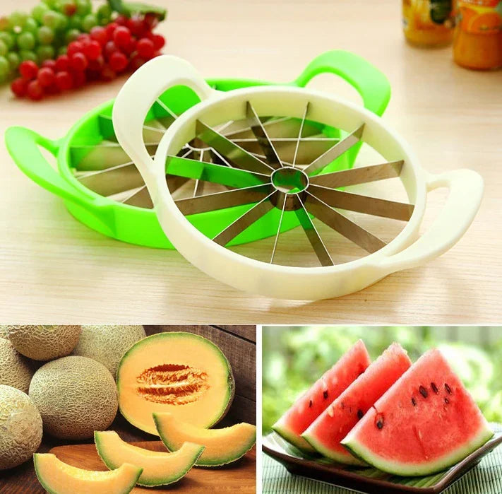 Multi Function Fruit Slicer Melon Watermelon Cutter - 0 | Fruit Green