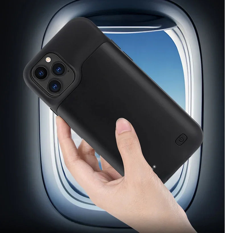 Back Clip Battery All Inclusive Soft Charging Case - iPhone Battery Cases | All-inclusive iPhone Case Back (View 3)