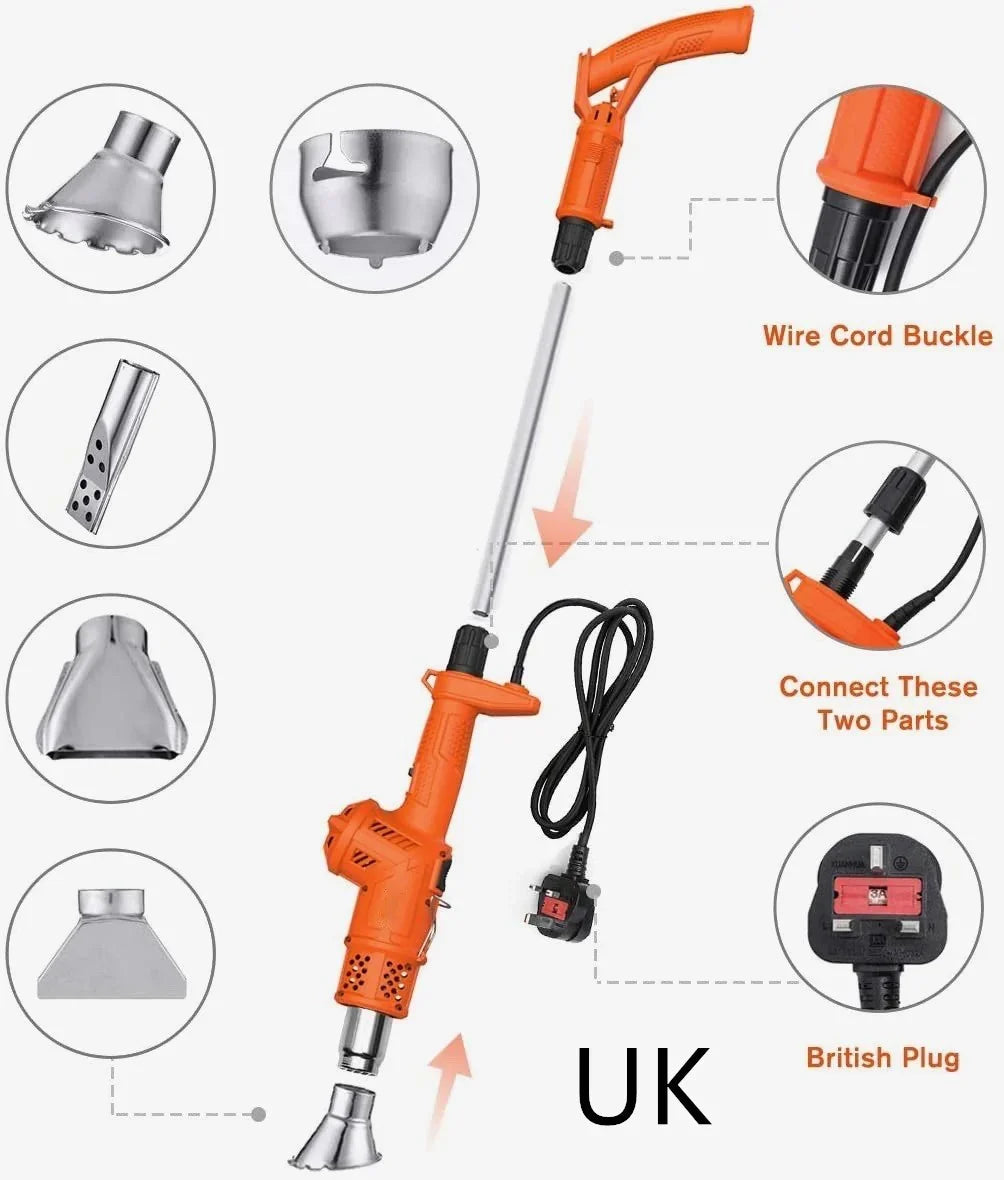 Multifunctional Electric Grass Burning Machine - Gardening Tool Handles | Christmas Decorative (View 13)