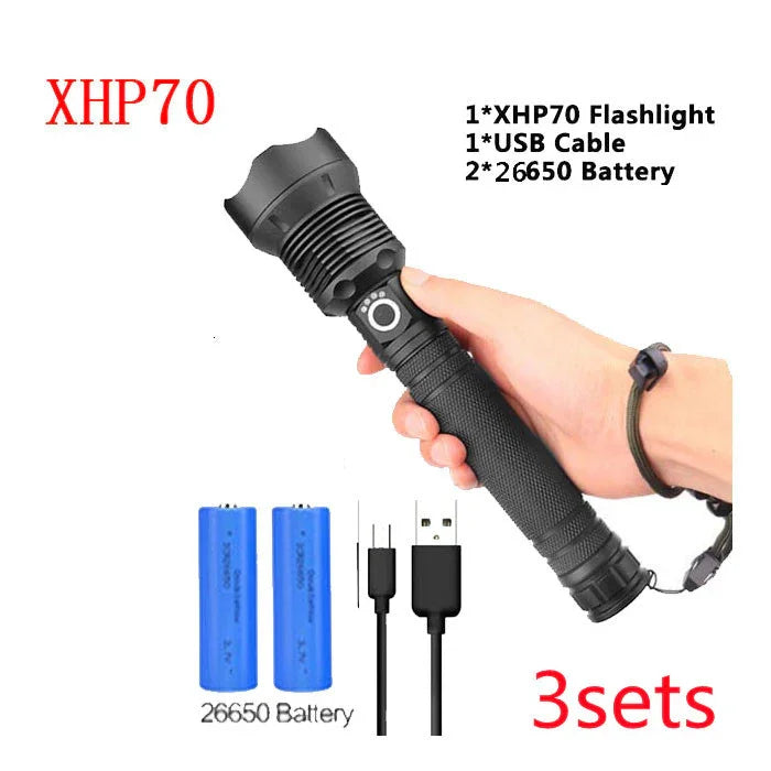 Usb Charging Zoom P50 Flashlight | Holder Adapter - Home & Garden > Lighting | Accessory Elegant (View 15)