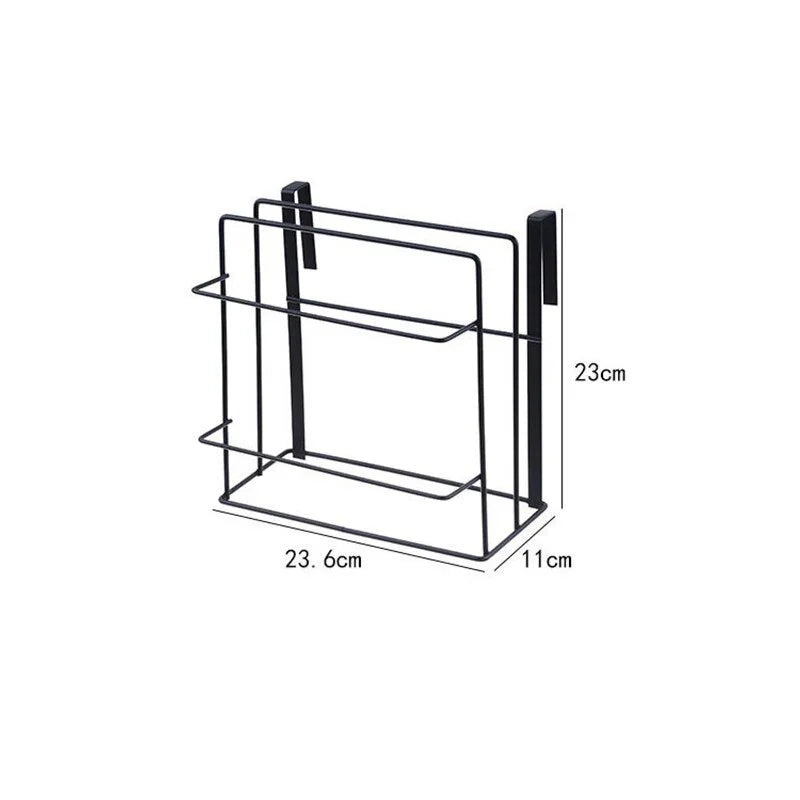 Kitchen Double Layer Towel Rack Hanging Holder Cabinets - Home & Garden > Storage & Organization | Double Kitchen (View 5)