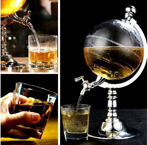 Novelty Globe Wine Decanters Drink Dispenser Alcohol - 0 | 31Cm Christmas (View 5)