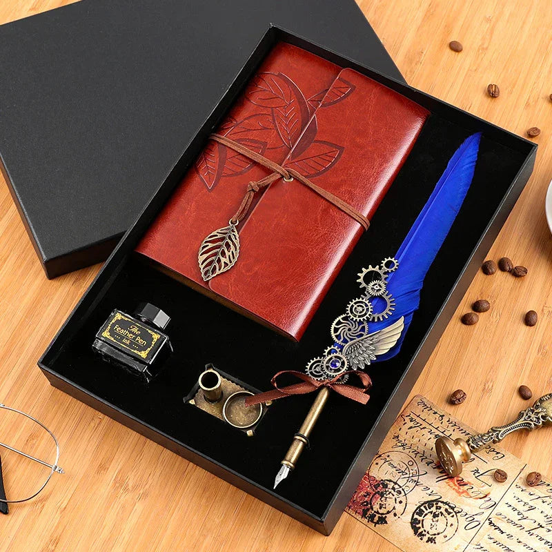 Retro Notebook Gift Box Set Boys Girls | Tool - 0 | Black Gift (View 3)