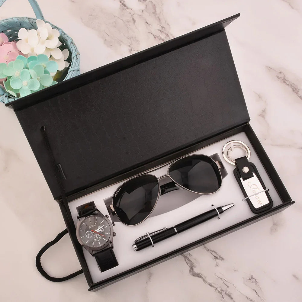 Creative Combination Set Exquisitely Packed Watch - 0 | Black Combination