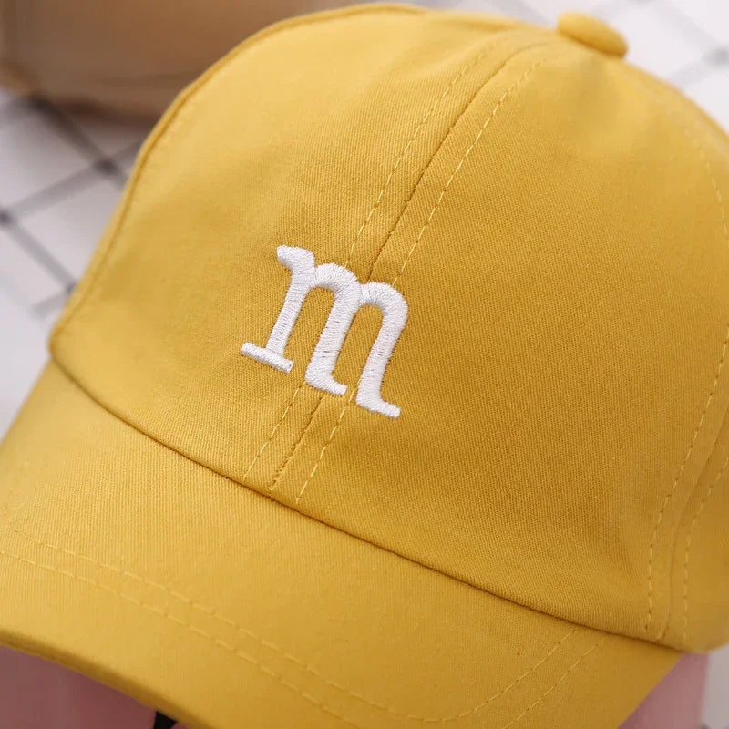 Baseball Cap Boy Letter Embroidered Childrens Cotton - Children's Accessories | Accessory Baseball (View 2)