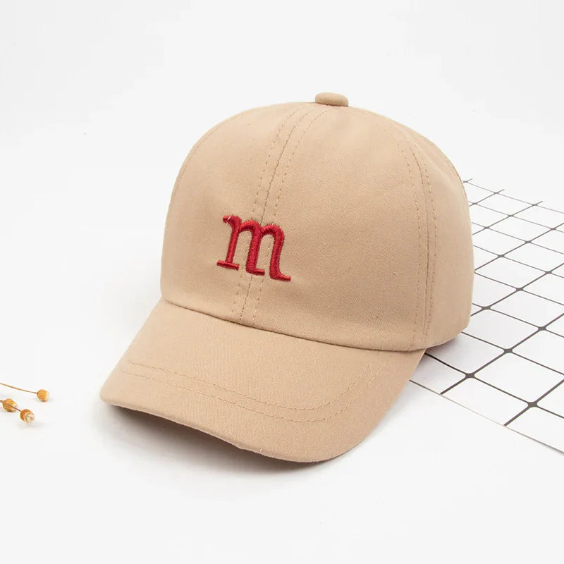 Baseball Cap Boy Letter Embroidered Childrens Cotton - Children's Accessories | Accessory Baseball (View 5)