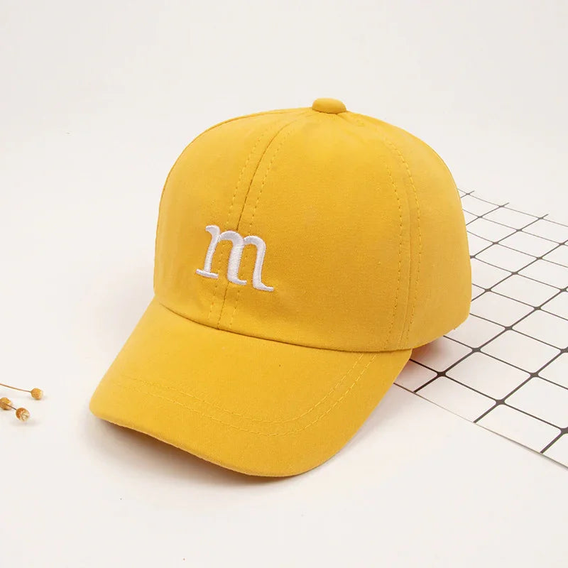 Baseball Cap Boy Letter Embroidered Childrens Cotton - Children's Accessories | Accessory Baseball (View 12)