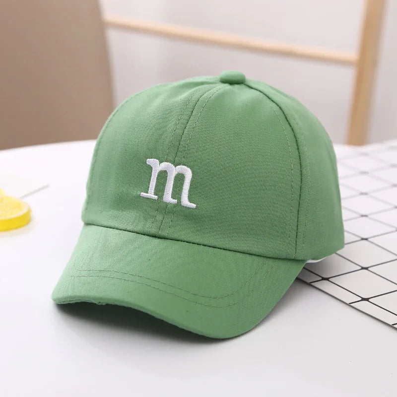 Baseball Cap Boy Letter Embroidered Childrens Cotton - Children's Accessories | Accessory Baseball (View 8)