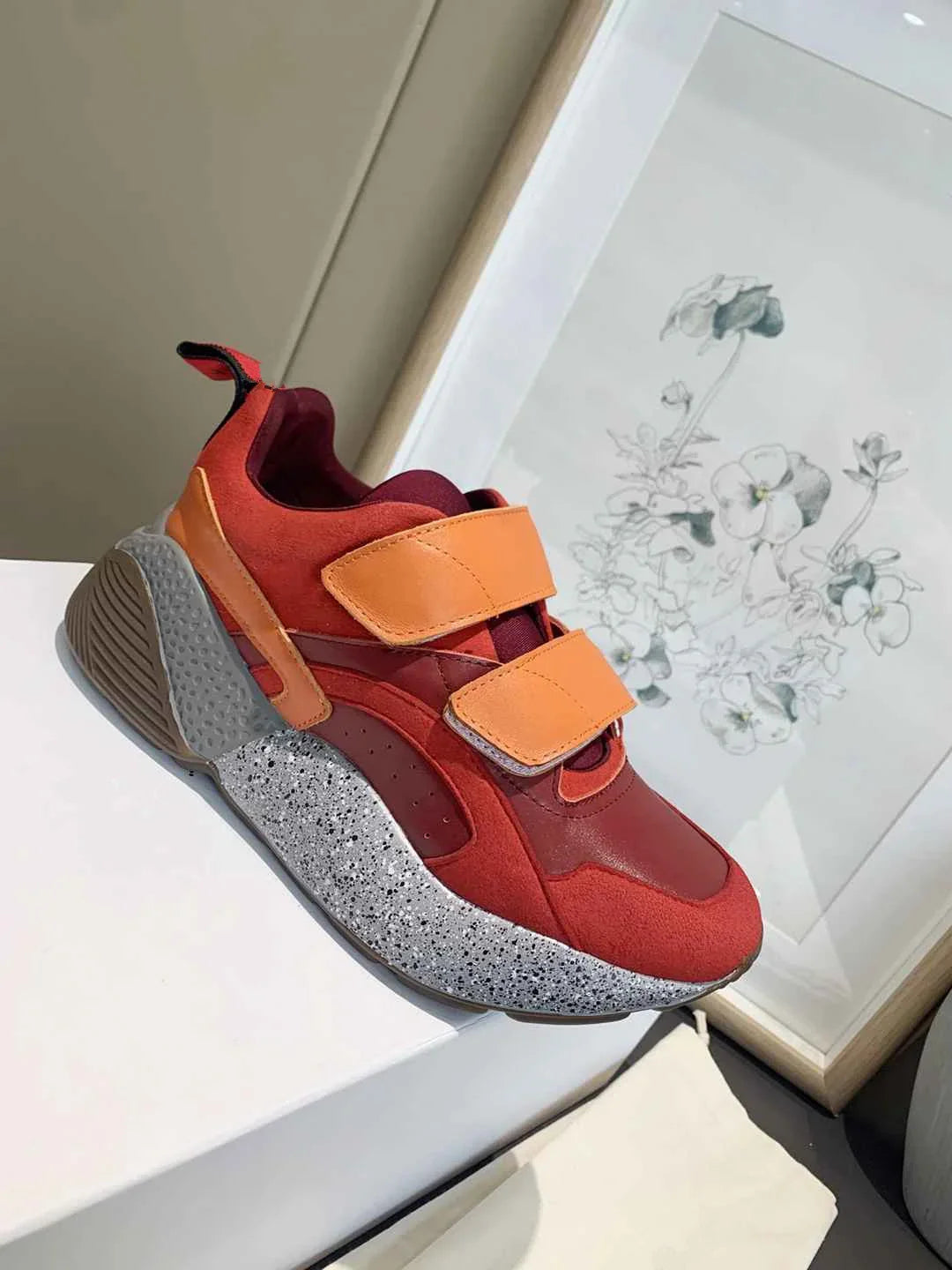 Shoes Womens Thick Soled Daddy Sneakers Casual - Home & Garden > Lighting | Leather Shoes (View 2)