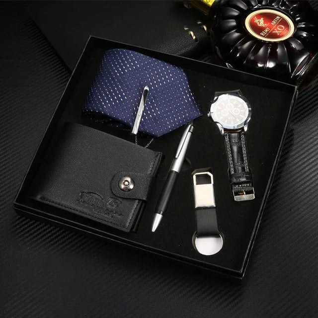 Mens Luxury Watch Gift Set Pen Wallet Quartz | Holder - 0 | Elegant Fashion (View 15)