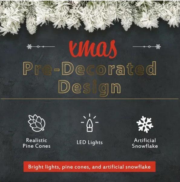 Pre-lit Xmas Tree Artificial Christmas - Unik Store