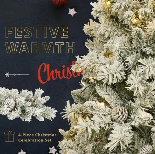 Pre-lit Xmas Tree Artificial Christmas - Unik Store