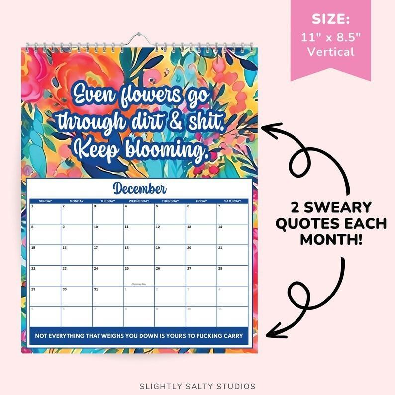 Interesting Mental Health 2024 Calendar - Unik Store