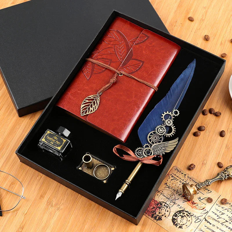 Retro Notebook Gift Box Set Boys Girls | Tool - 0 | Black Gift (View 4)