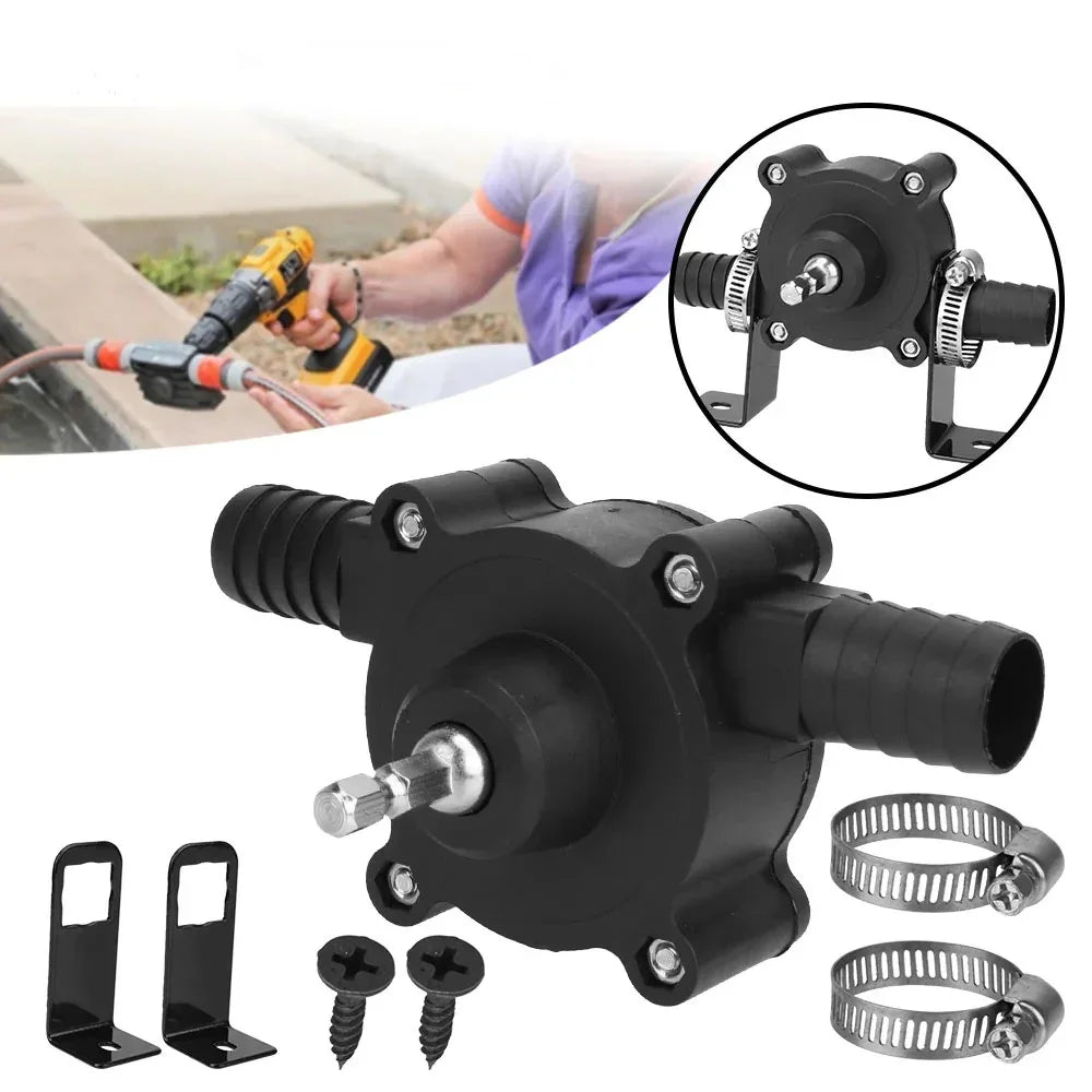 Manual Drill Pump Easy Water Transfer | Portable - Vehicle Motor Oil | Christmas Decorative