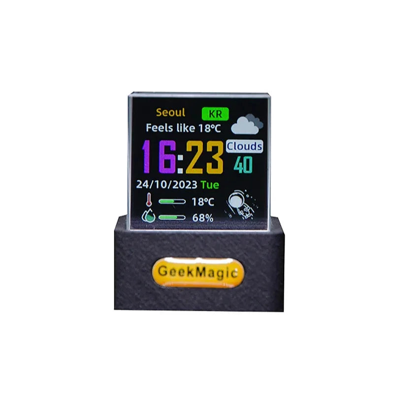 Crystal Display Hologram Stunning Visuals | Measuring - Clock Parts | Christmas Decor