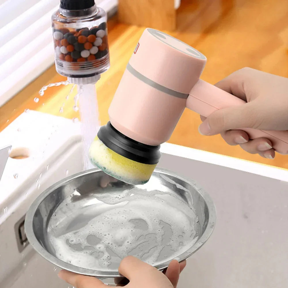 Electric Cleaning Dish Brush Easy Washing | Series - Paint Brush Cleaning Solutions | Accessory Cleaning