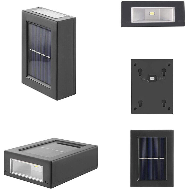 Solar Up & Down Wall Light – Outdoor LED Lighting