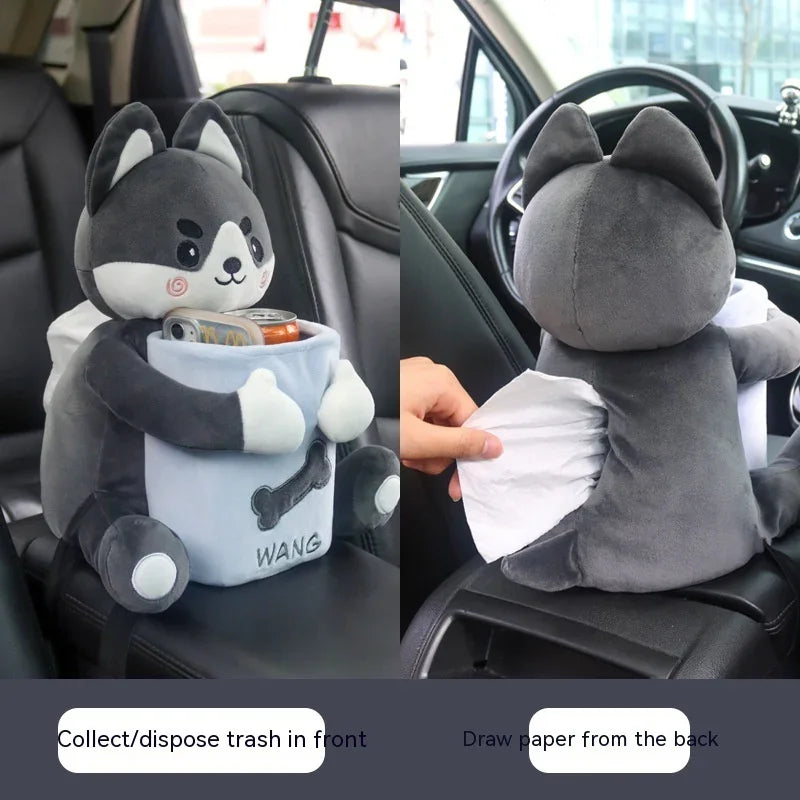 Car Tissue Box Creativity Men's Armrest Hanging