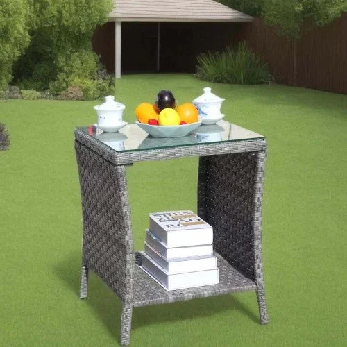 Outdoor Patio Furniture Coffee Table Tempered - Outdoor Furniture | Furniture Grey