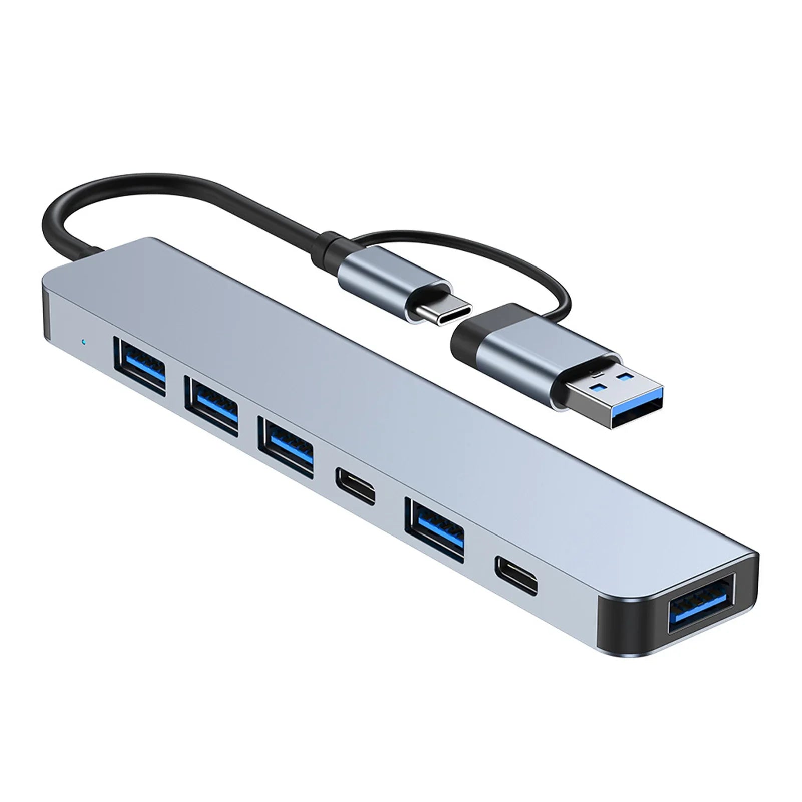 Usb Type Hub Docking Station | Holder Adapter - Computer Accessories | Aluminum-Alloy Bluetooth