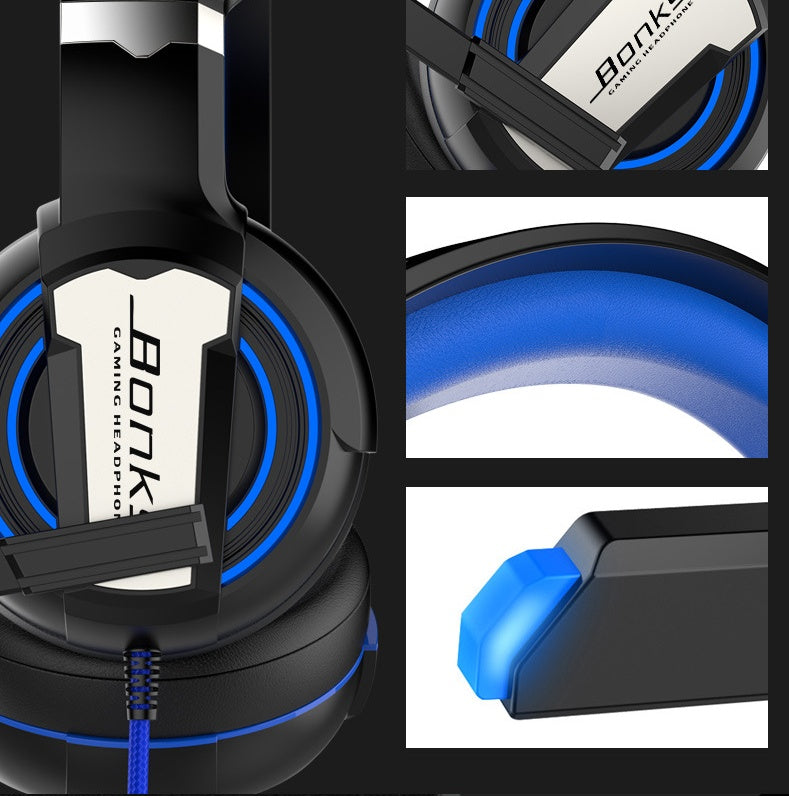 Computer wired gaming headset