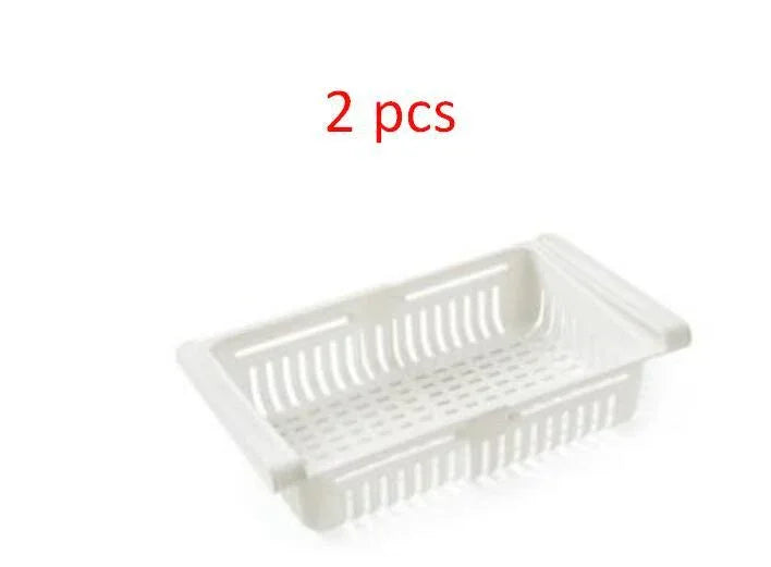 Refrigerator Storage Basket Stretchable Multifunction - Home & Garden > Storage & Organization | Candy Chocolate (View 5)