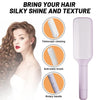 Self-Cleaning Hair Brush | Anti-Static Massage Comb | Rotating Design