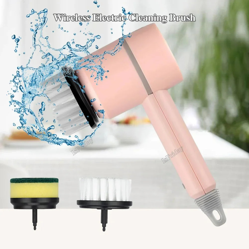 Electric Cleaning Dish Brush for Easy Washing