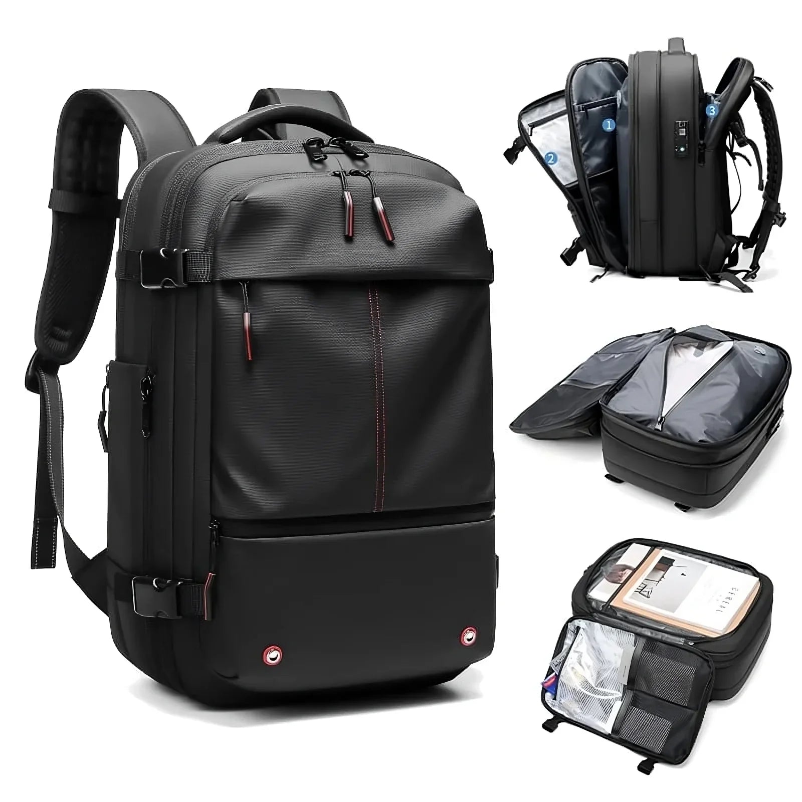 Travel Vacuum Backpack for Easy Storage
