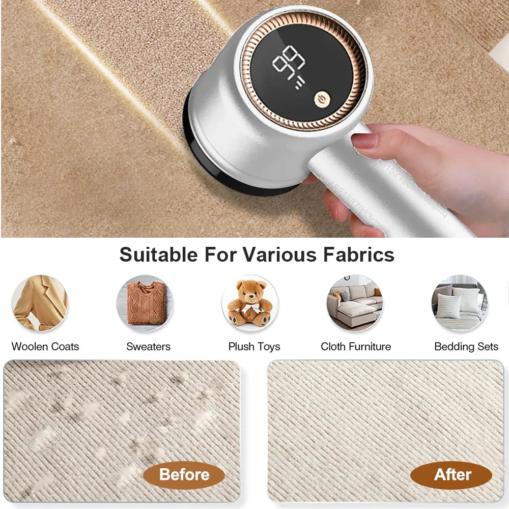 Electric Lint Remover for Clothing and Fabrics