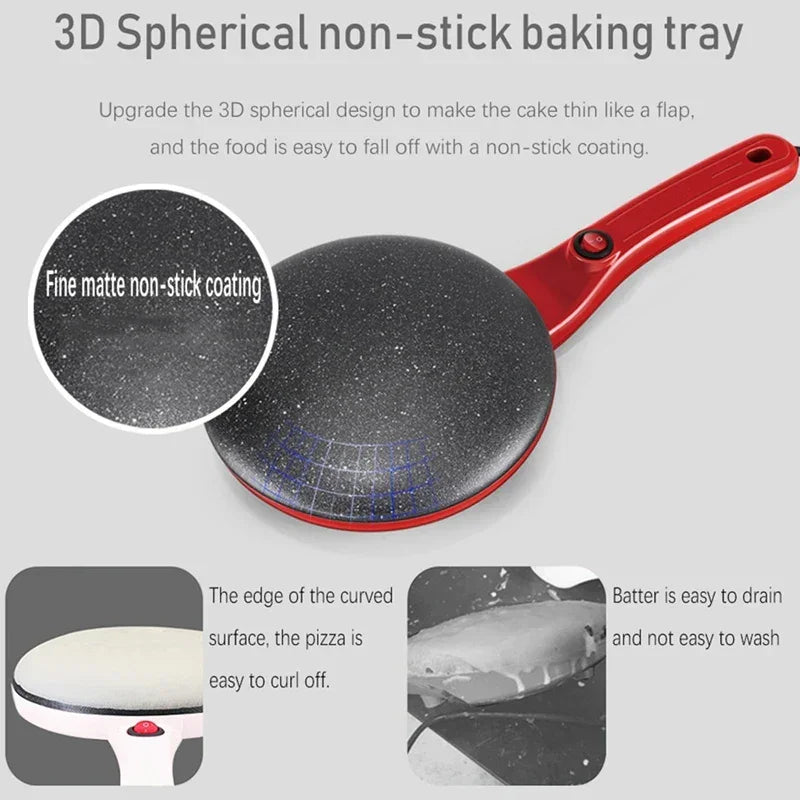 Electric Crepe Maker for Easy Homemade Crepes