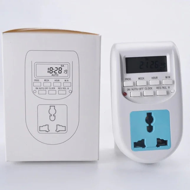 European Style German Universal Socket Timer | Charger - Electronics > Electronics Accessories | Christmas Decorative