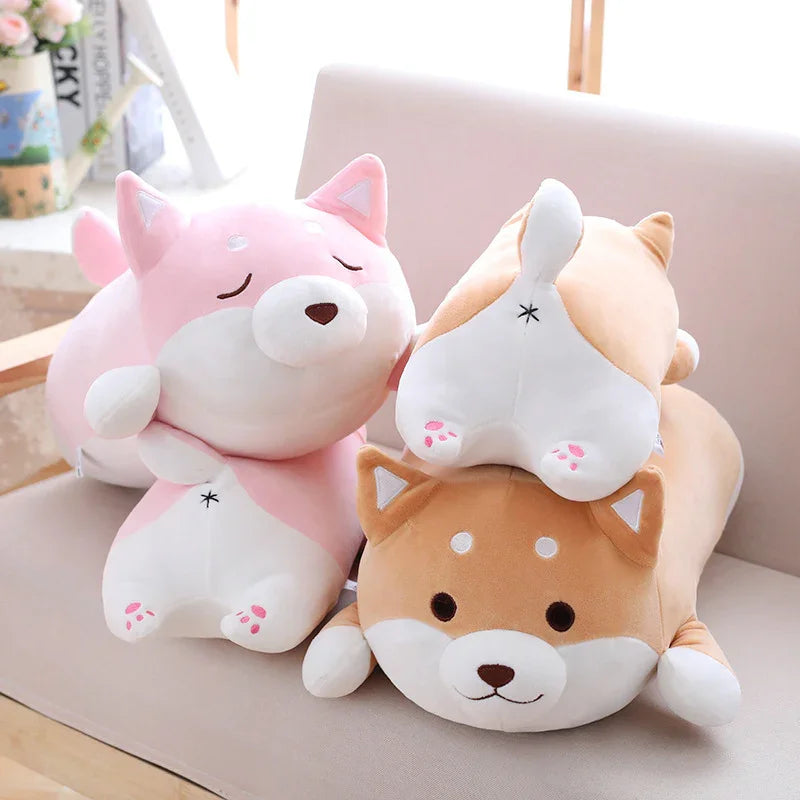 Cute Fat Shiba Inu Dog Plush Toy Stuffed Soft Kawaii - 0