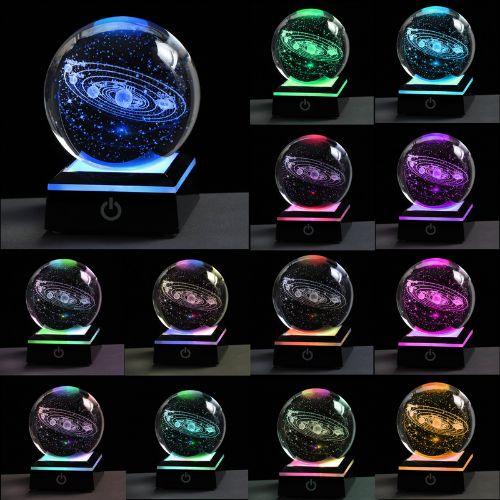 Solar System Crystal Ball Home Decoration | Gauge - Canopy & Gazebo Enclosure Kits | Christmas Decorative (View 3)