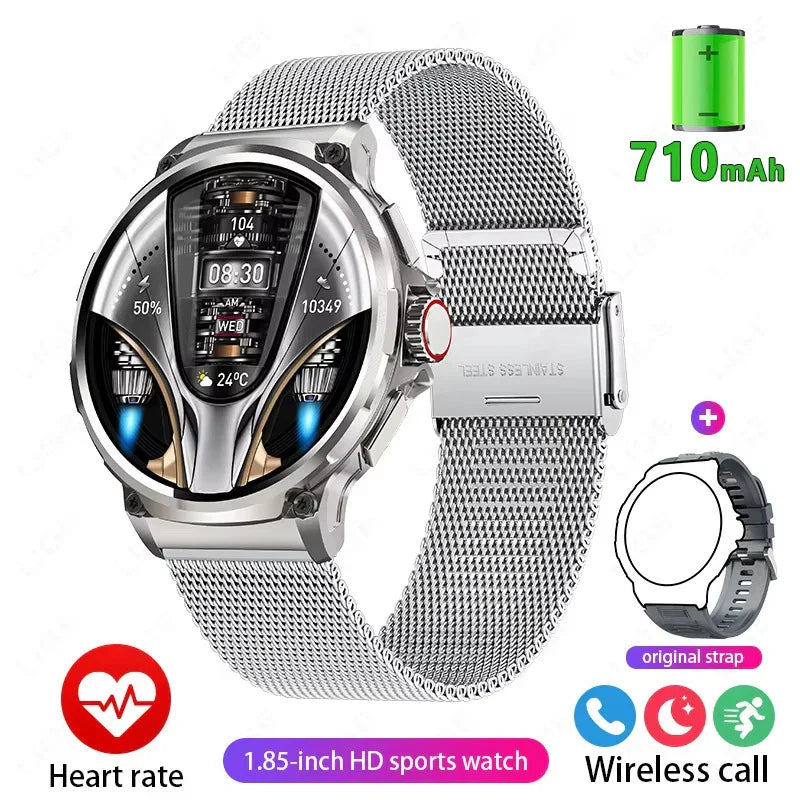 V69 Art Watch | Blue 185 Edition Model Gauge Measuring - Electronics > Communications > Telephony > Mobile Phone Accessories > Mobile Phone Cases | Bluetooth Smart (View 2)