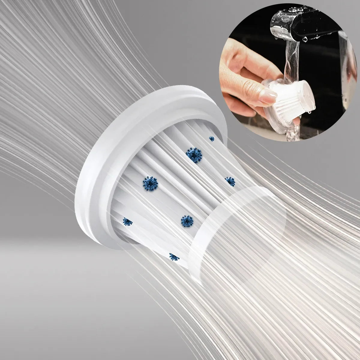 Handheld Car Vacuum Cleaner | Portable Holder - Home & Garden > Household Supplies | Bluetooth Device (View 4)