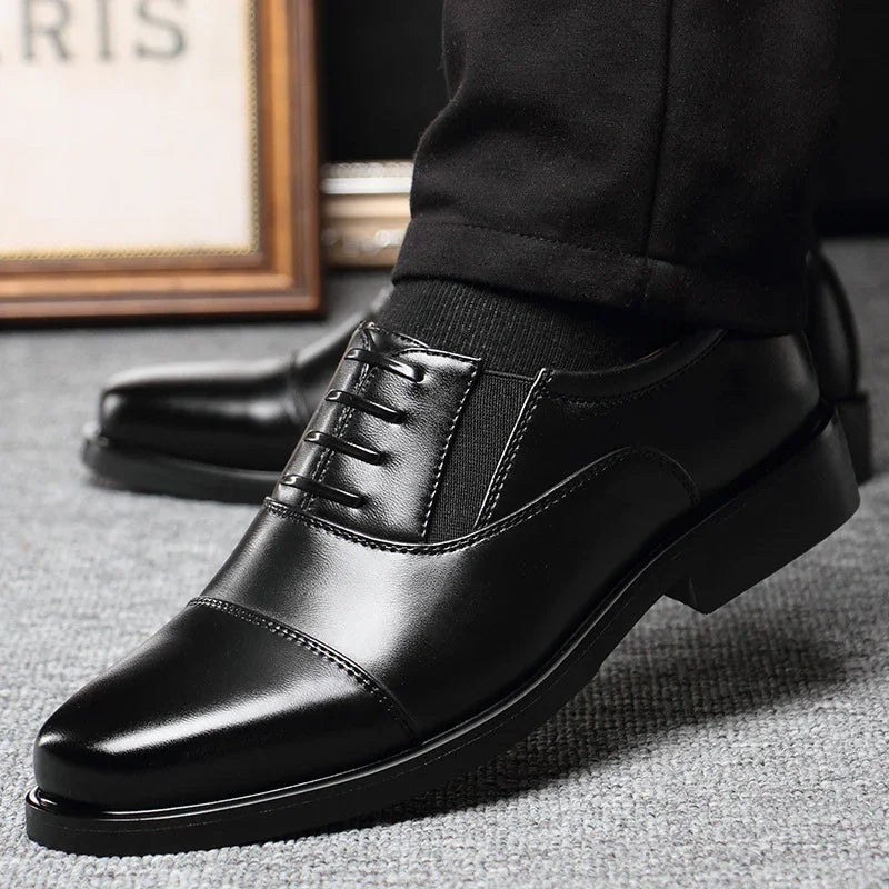Mens Business Casual Shoes | Leather Series Edition #4 - 0 | Leather (View 2)