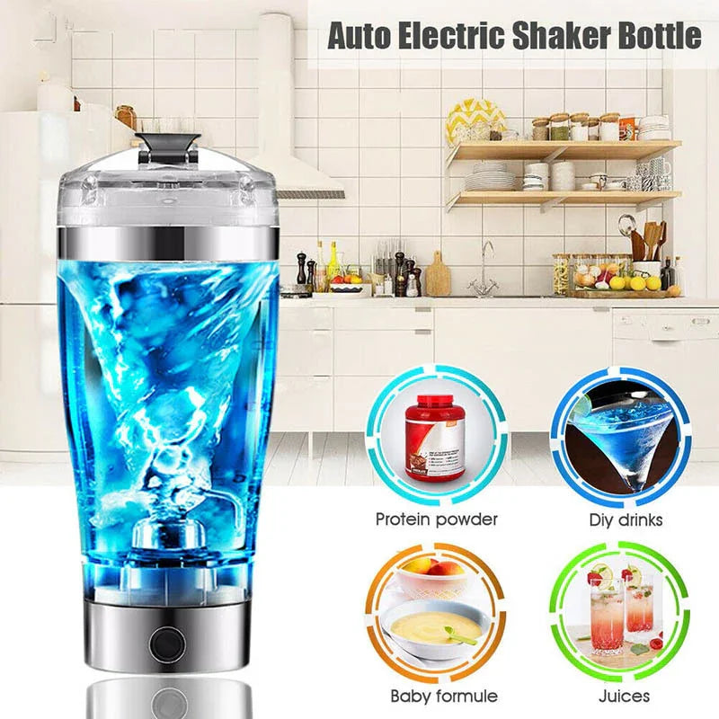 Electric Protein Shaker Cup Usb | Rechargeable - Uncategorized | Baby Cute