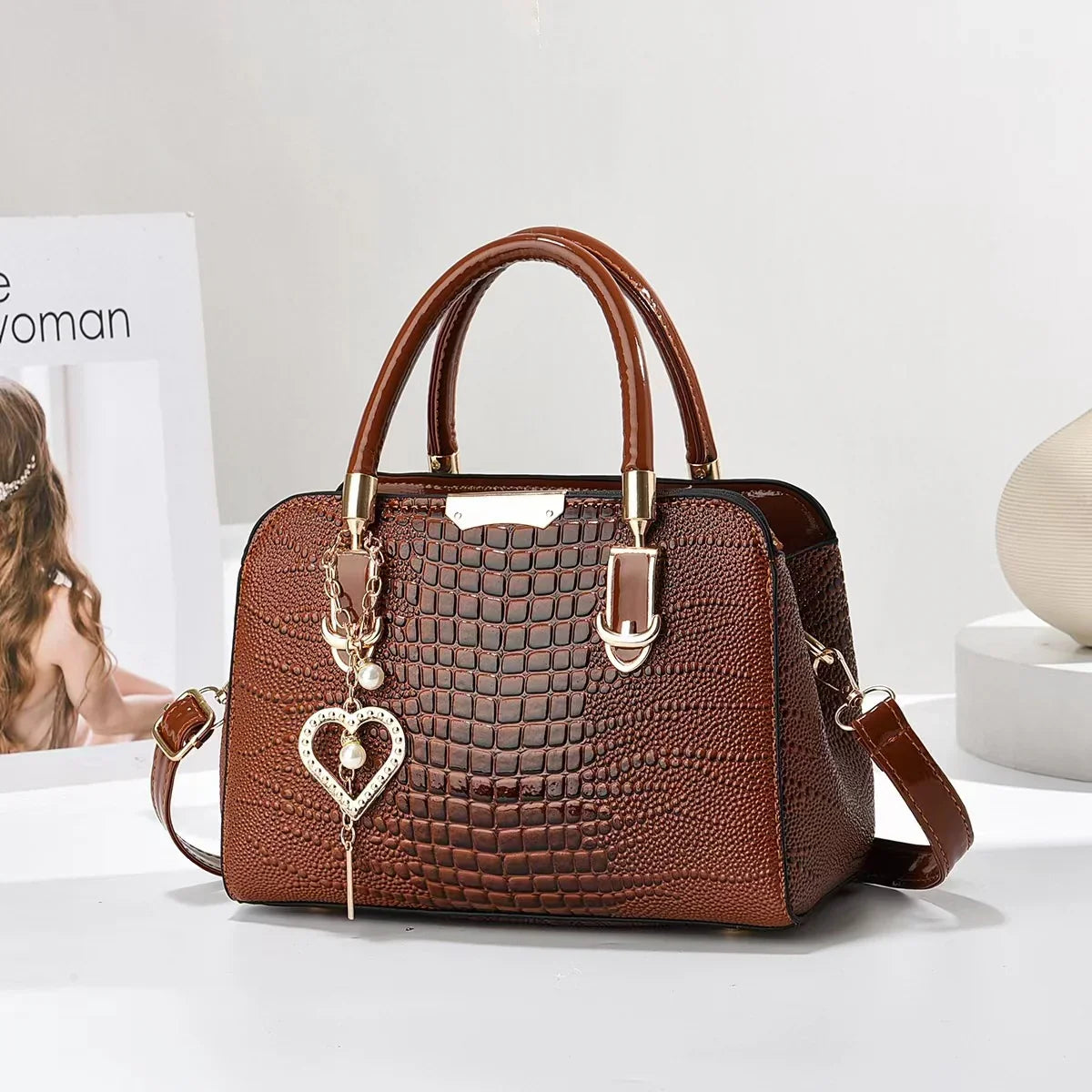 Capacity Fashionable Womens Crossbody Bag | Large - Electronics > Communications > Telephony > Mobile Phone Accessories > Mobile Phone Cases | Bluetooth Crossbody Bag (View 7)